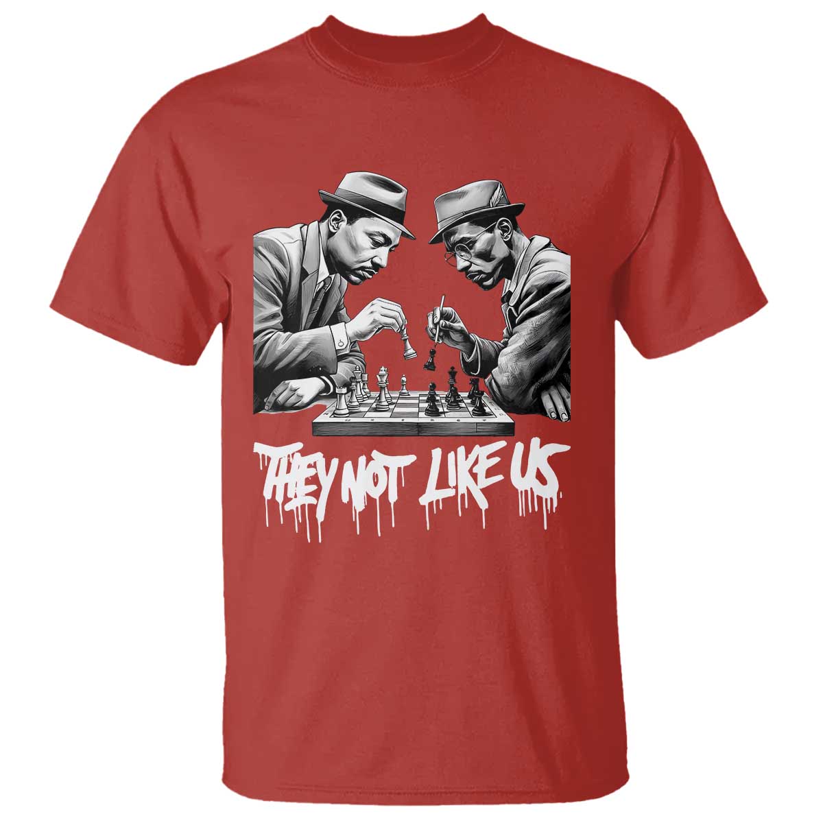 MLK And Malcolm X T Shirt They Not Like Us African American Heritage Gift - African Pride