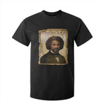 Frederick Douglass Historical Newspaper T Shirt For Kid The Sage Of Cedar Hill - African Pride