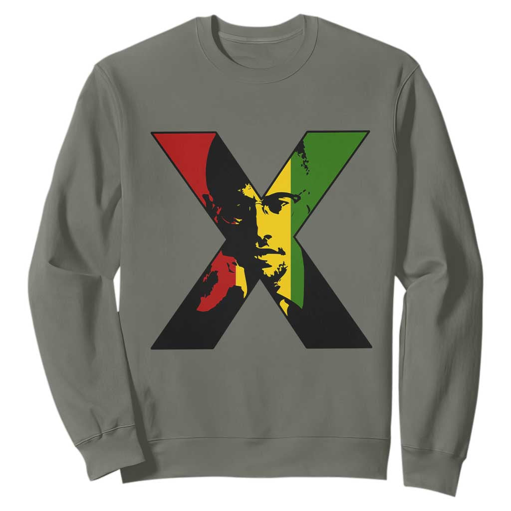 Malcolm X Sweatshirt African American Heritage Gift - African Pride
