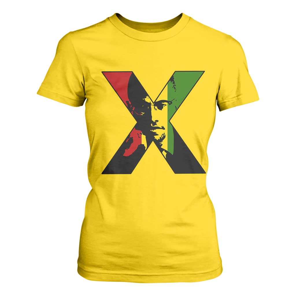 Malcolm X T Shirt For Women African American Heritage Gift - African Pride