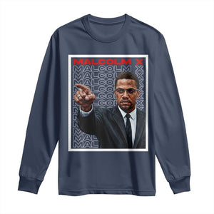 Malcolm X Legend Long Sleeve Shirt African American Activist Legacy - African Pride