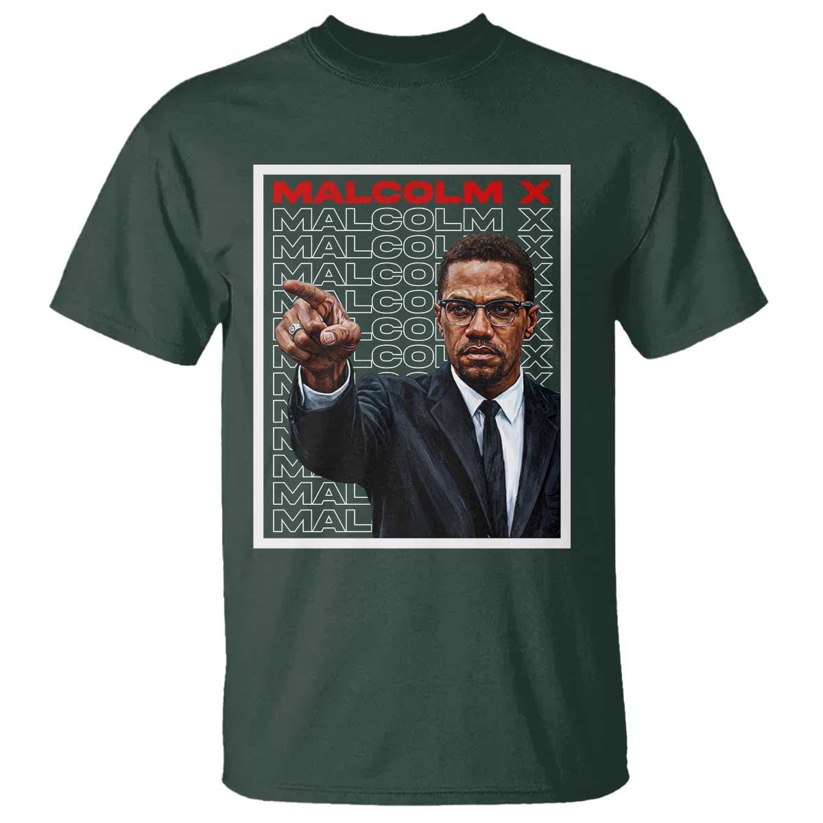 Malcolm X Legend T Shirt African American Activist Legacy - African Pride