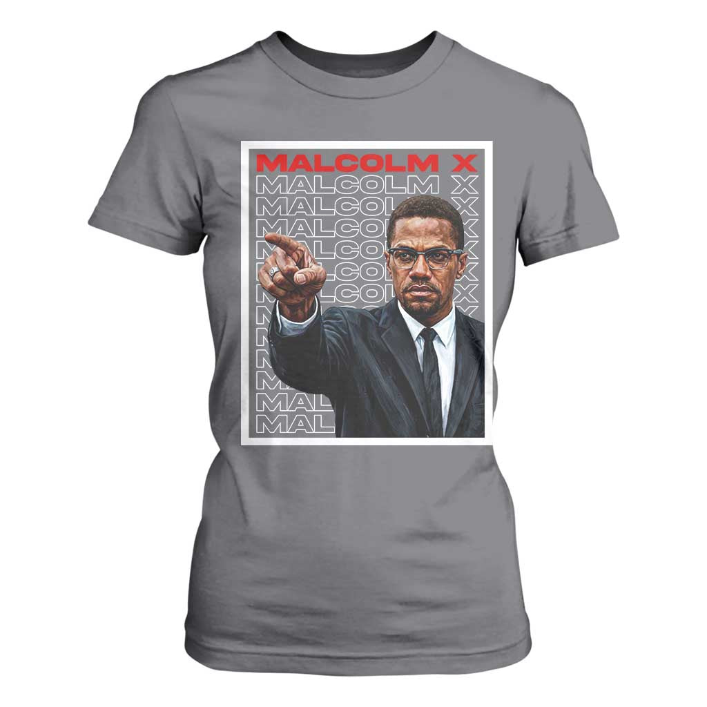 Malcolm X Legend T Shirt For Women African American Activist Legacy - African Pride