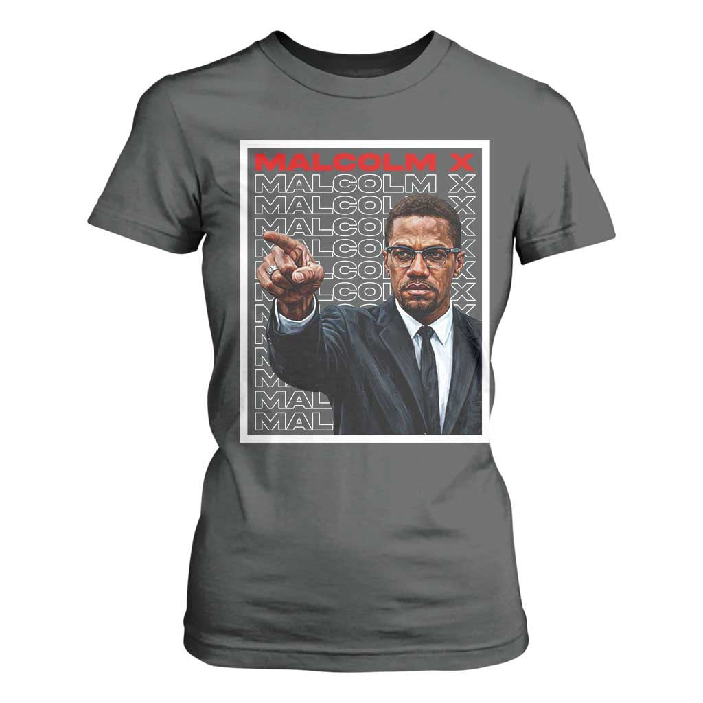 Malcolm X Legend T Shirt For Women African American Activist Legacy - African Pride