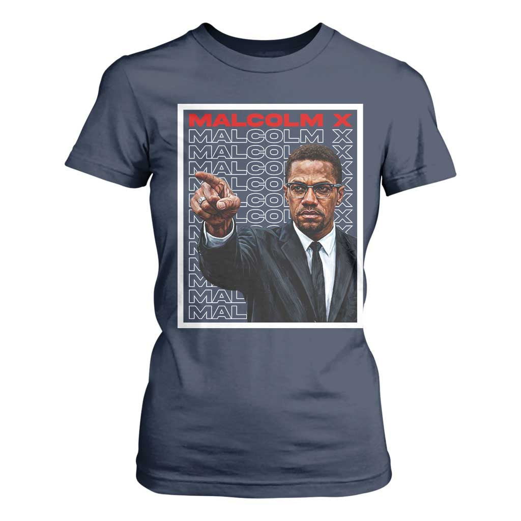 Malcolm X Legend T Shirt For Women African American Activist Legacy - African Pride