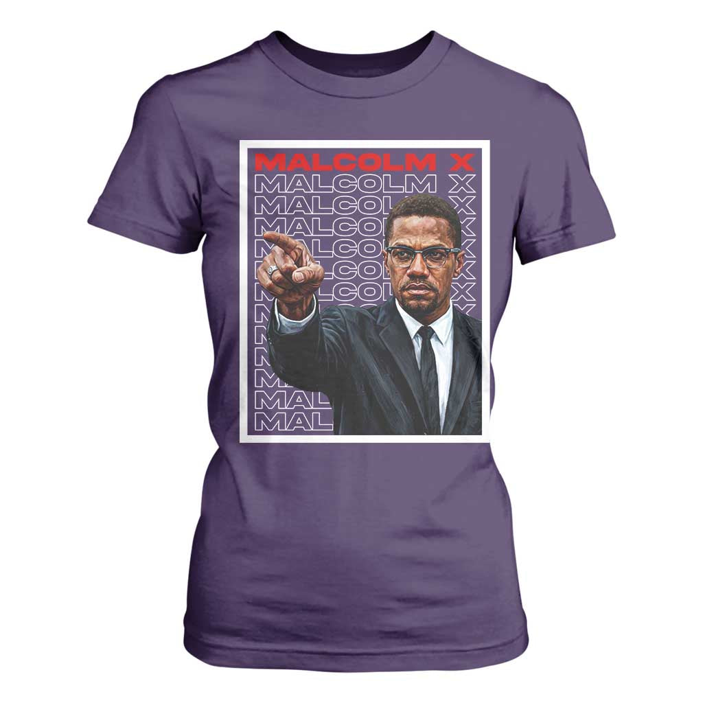 Malcolm X Legend T Shirt For Women African American Activist Legacy - African Pride