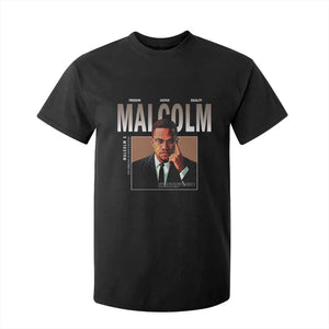 Black History Hero Malcolm X T Shirt For Kid Stumbling Is Not Falling TS12