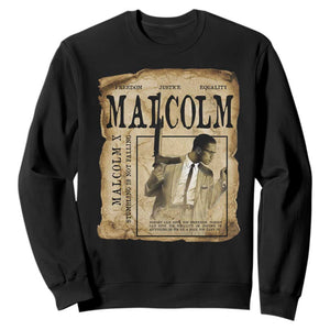 Malcolm X Historical Newspaper Sweatshirt Stumbling Is Not Falling Black History TS12