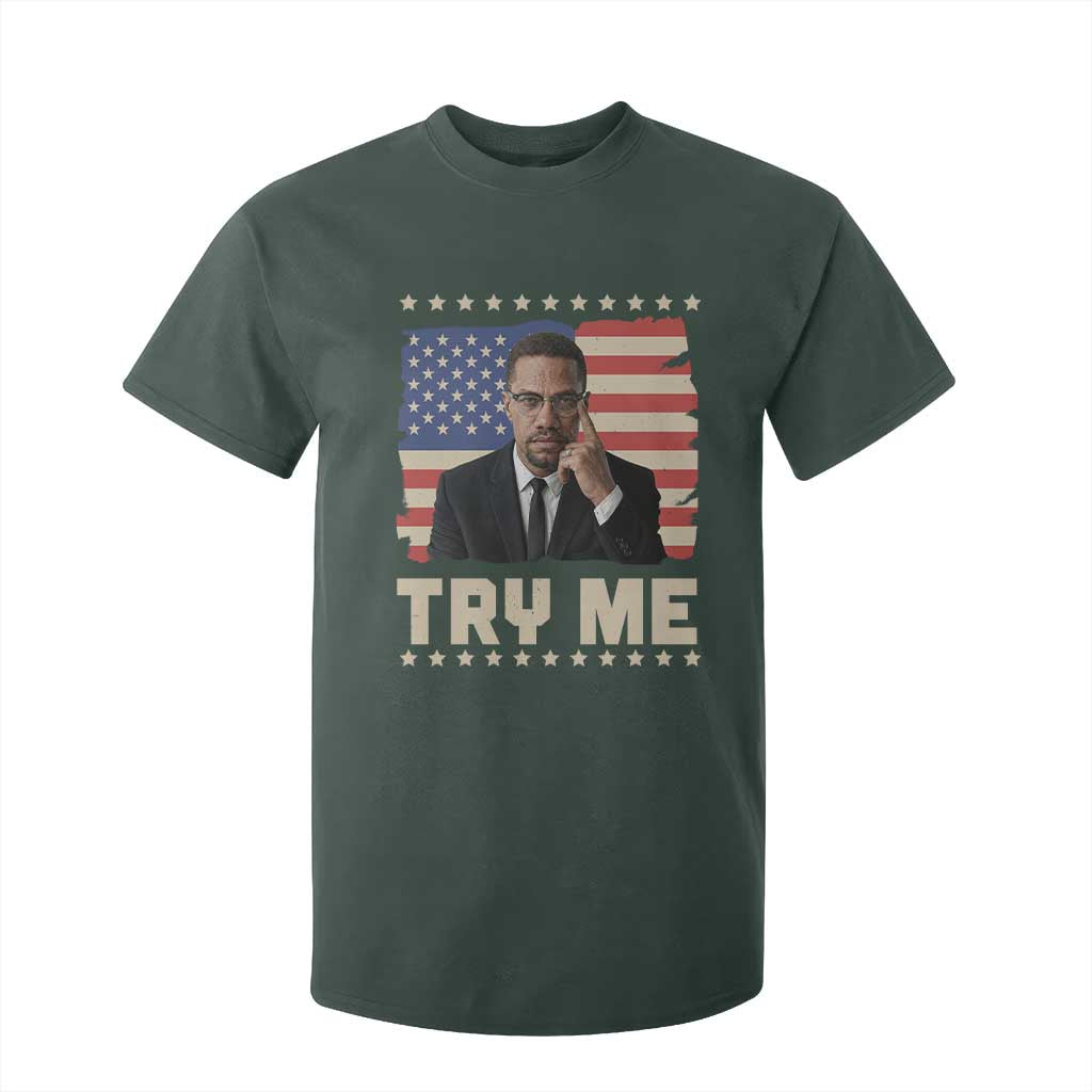 Malcolm X Try Me T Shirt For Kid African American Pride Gift - African Pride
