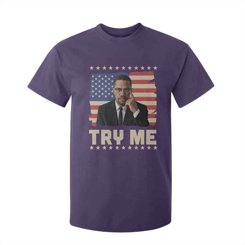 Malcolm X Try Me T Shirt For Kid African American Pride Gift - African Pride