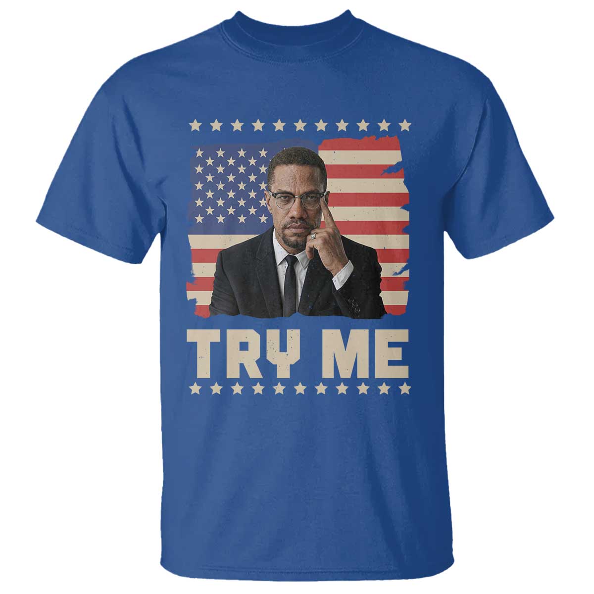 Malcolm X Try Me T Shirt African American Pride Gift - African Pride