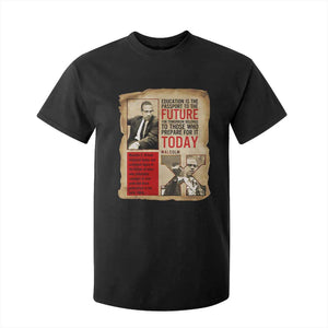 Education Is The Passport To The Future Malcolm X Wisdom T Shirt For Kid - African Pride