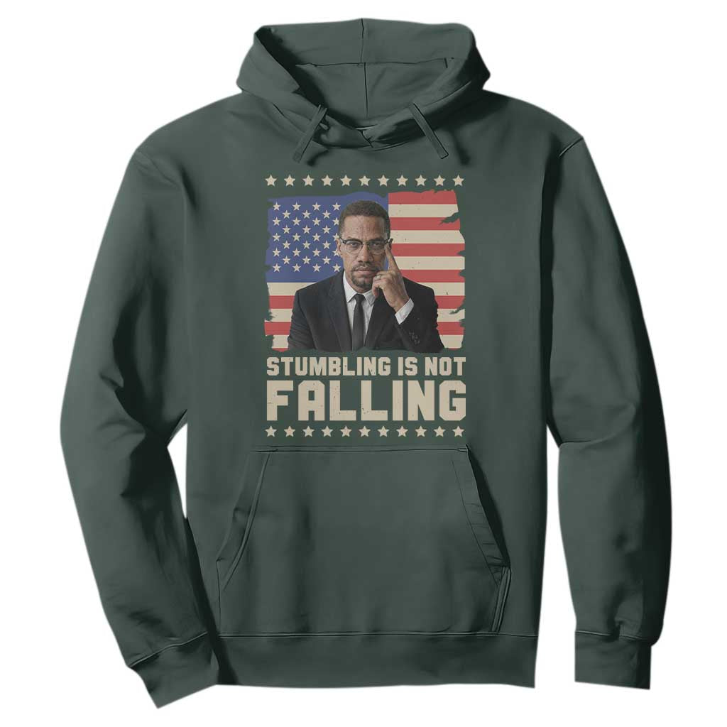 African American Pride Gift Hoodie Malcolm X TS12