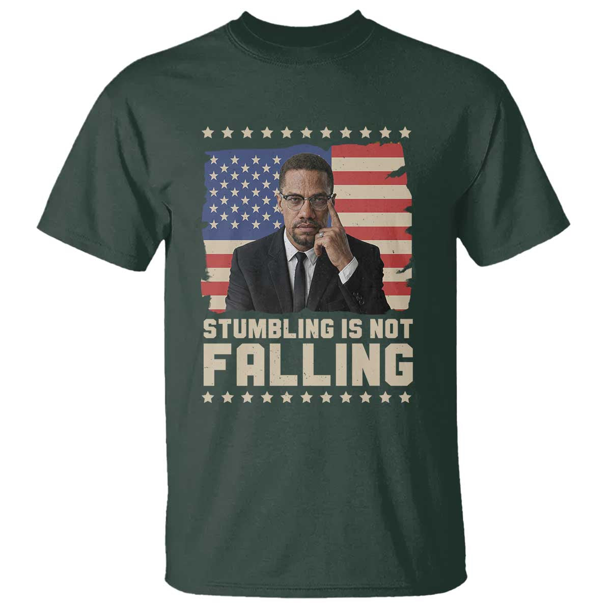 African American Pride Gift T Shirt Malcolm X TS12