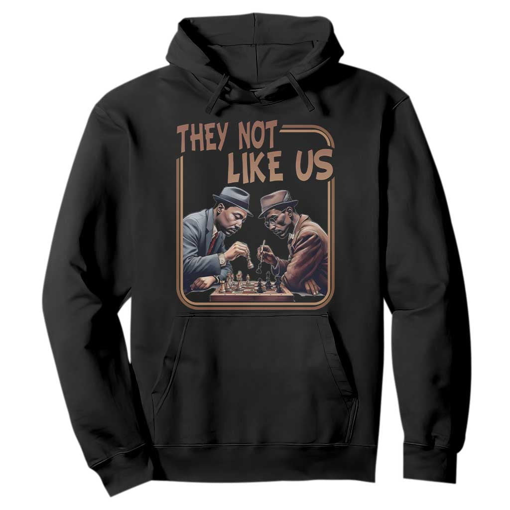 MLK And Malcolm X Hoodie They Not Like Us Revolutionary Leaders - African Pride