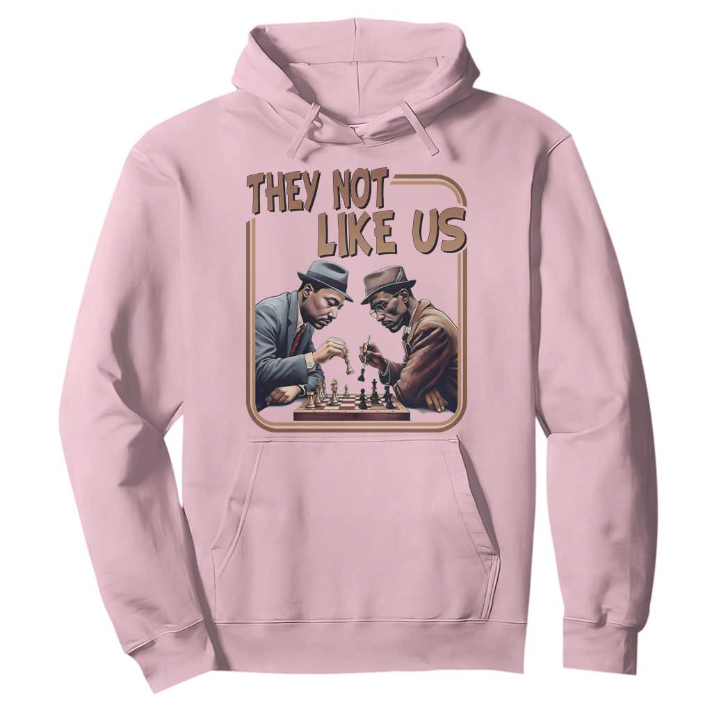 MLK And Malcolm X Hoodie They Not Like Us Revolutionary Leaders - African Pride