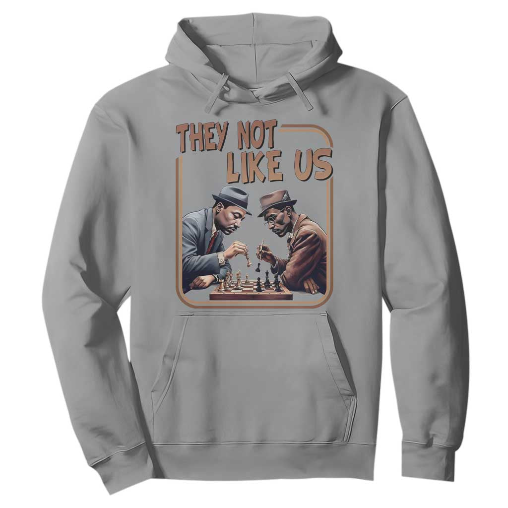 MLK And Malcolm X Hoodie They Not Like Us Revolutionary Leaders - African Pride