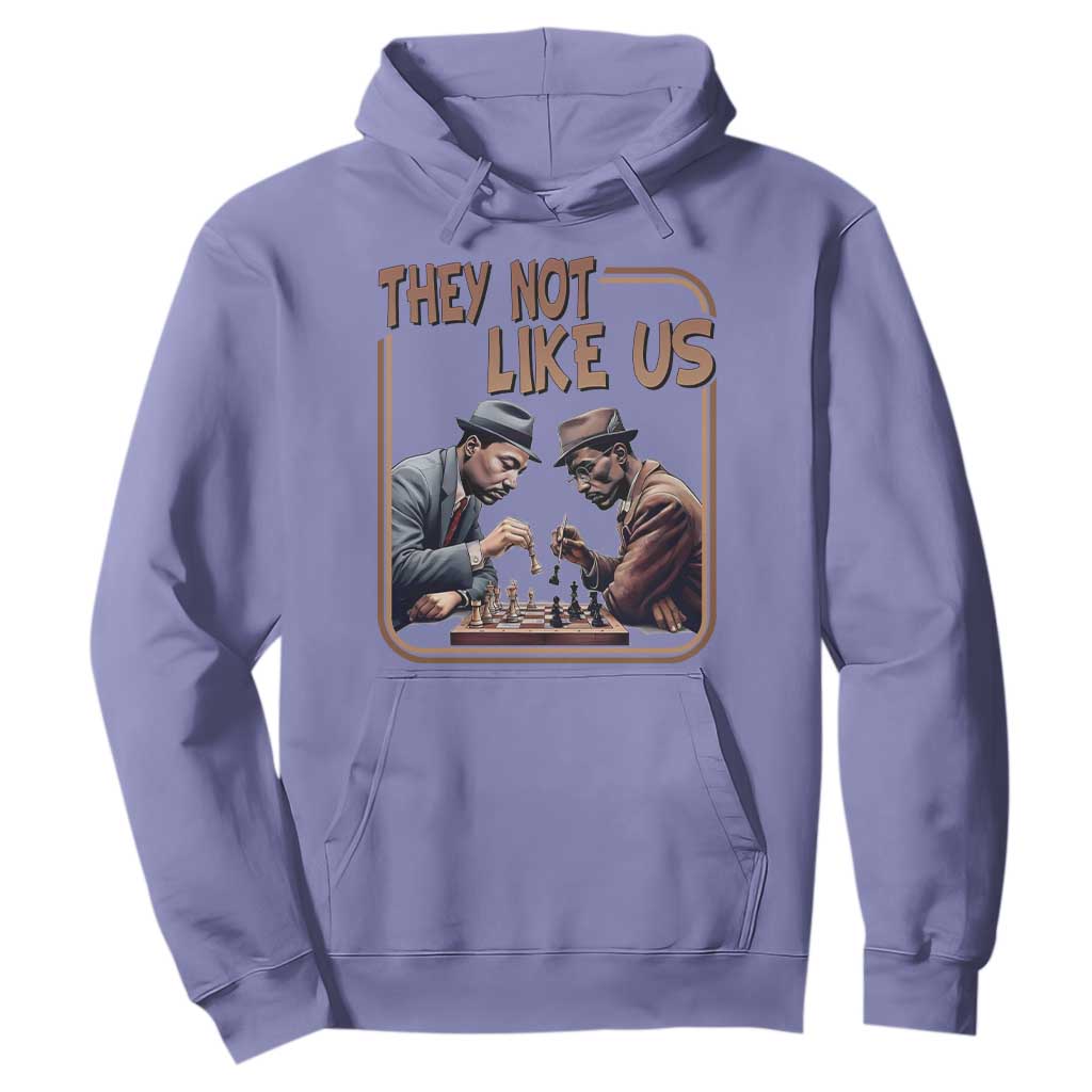 MLK And Malcolm X Hoodie They Not Like Us Revolutionary Leaders - African Pride