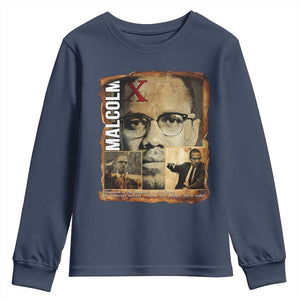 Education Is The Passport To The Future Youth Sweatshirt Malcolm X Quote