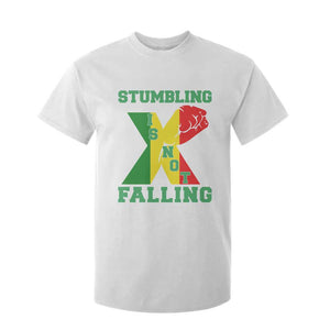 Stumbling Is Not Falling T Shirt For Kid African American Black History Month TS12