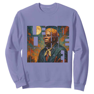 Lead Like Harriet Sweatshirt Black History Month Juneteenth Quote - African Pride