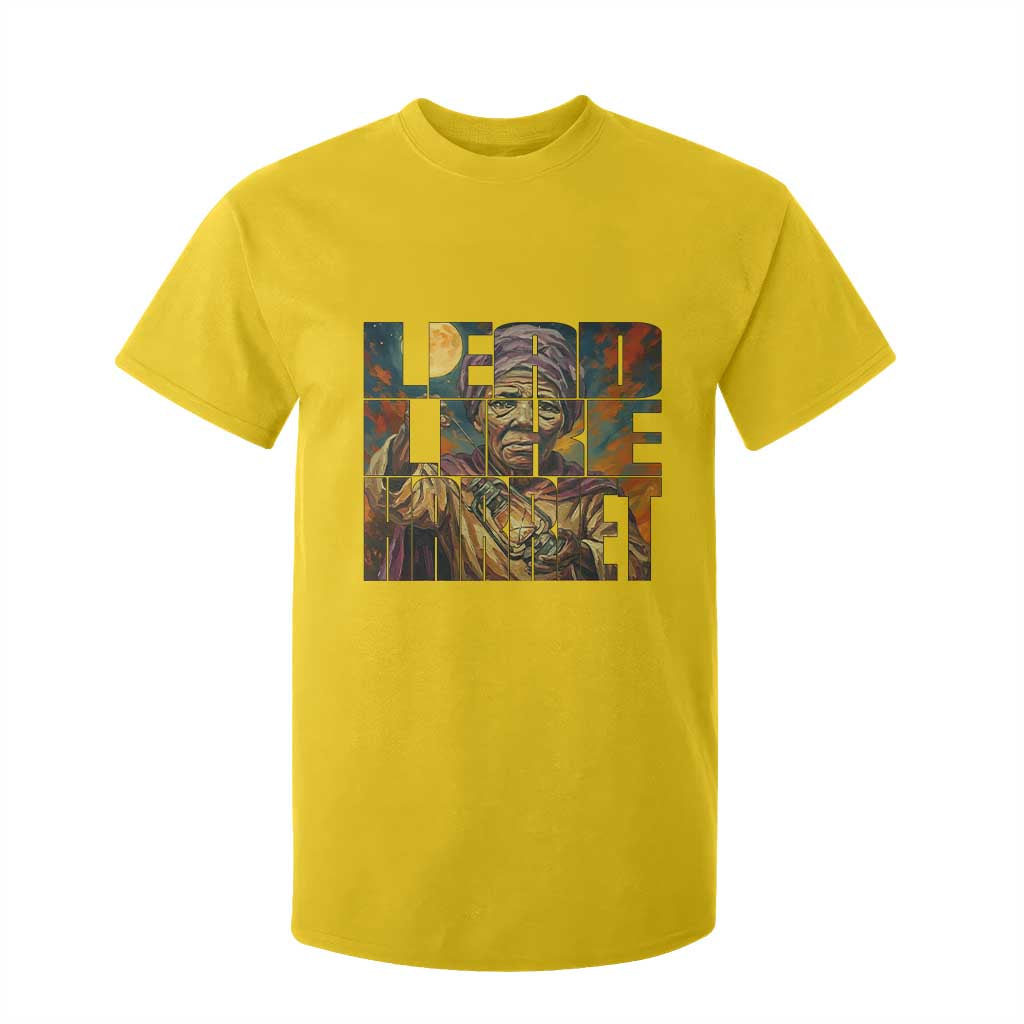 Lead Like Harriet T Shirt For Kid Black Women Leadership Quote - African Pride