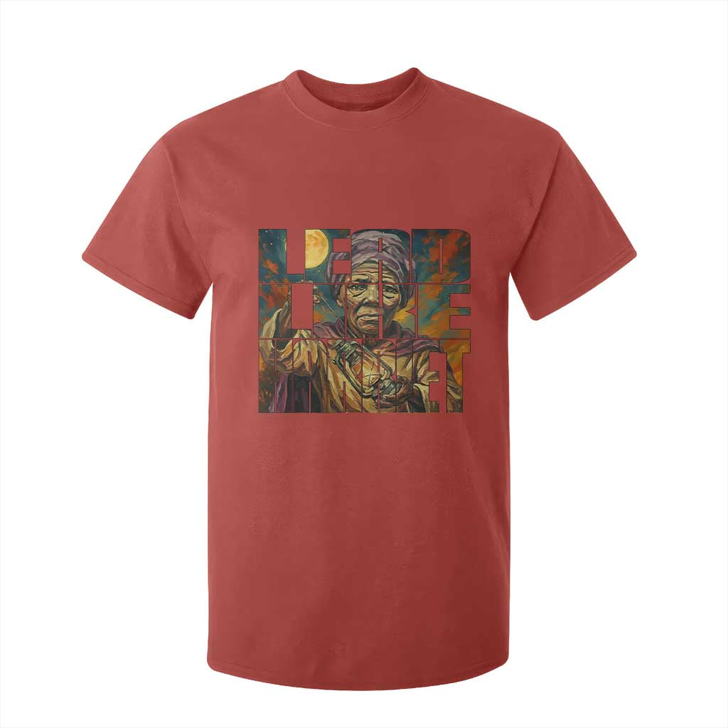 Lead Like Harriet T Shirt For Kid Black Women Leadership Quote - African Pride