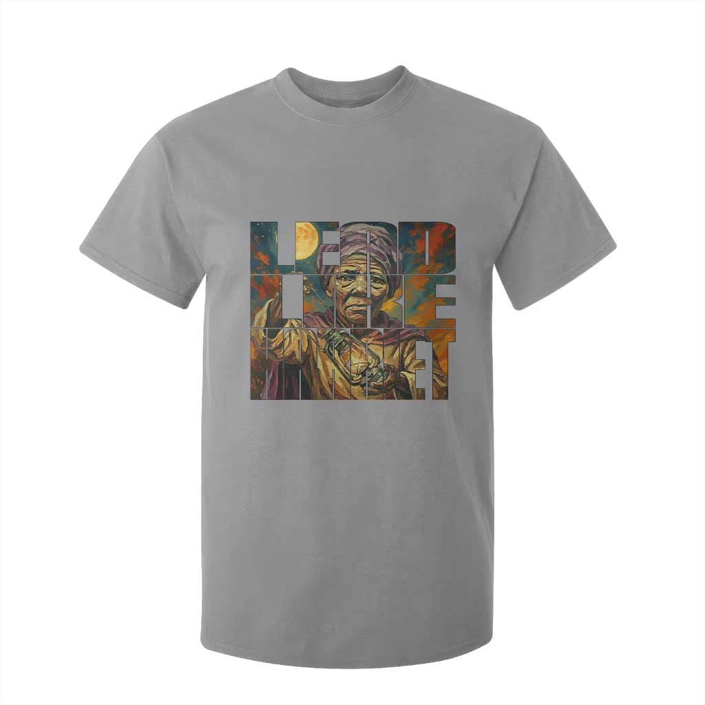 Lead Like Harriet T Shirt For Kid Black Women Leadership Quote - African Pride