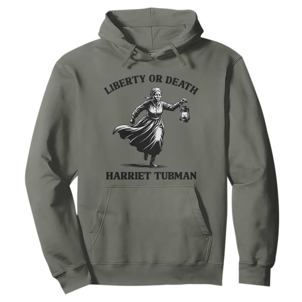 Liberty Or Death Hoodie Harriet Tubman Quote - African Pride