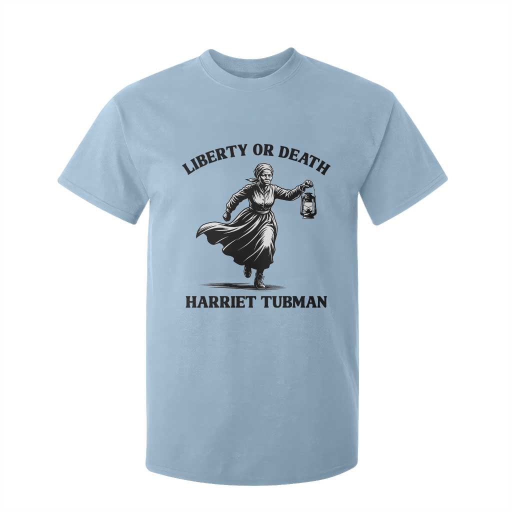 Liberty Or Death T Shirt For Kid Harriet Tubman Quote - African Pride