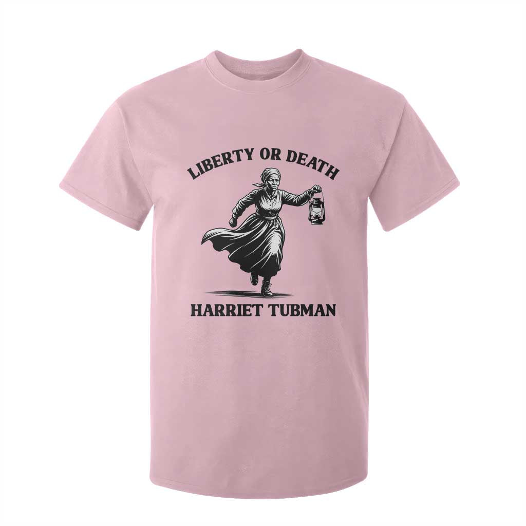 Liberty Or Death T Shirt For Kid Harriet Tubman Quote - African Pride