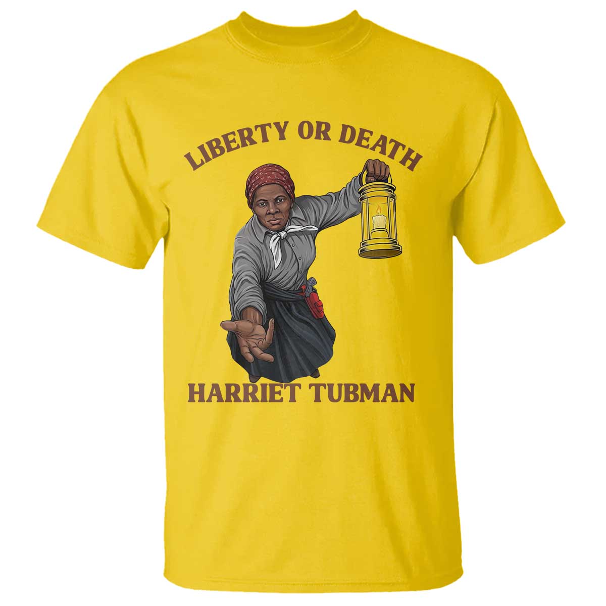 Harriet Tubman Freedom Quote T Shirt Liberty Or Death - African Pride