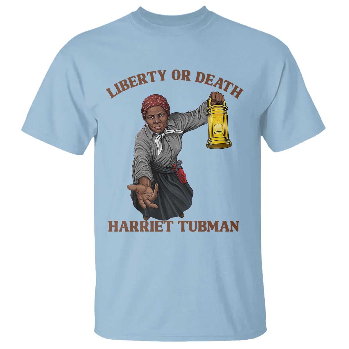 Harriet Tubman Freedom Quote T Shirt Liberty Or Death - African Pride