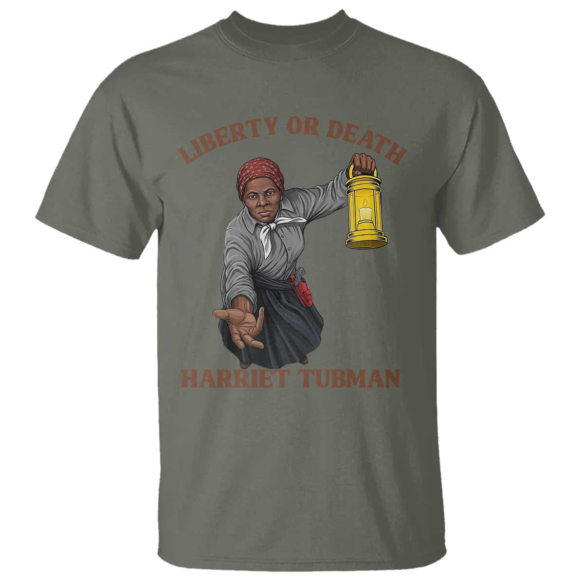 Harriet Tubman Freedom Quote T Shirt Liberty Or Death - African Pride
