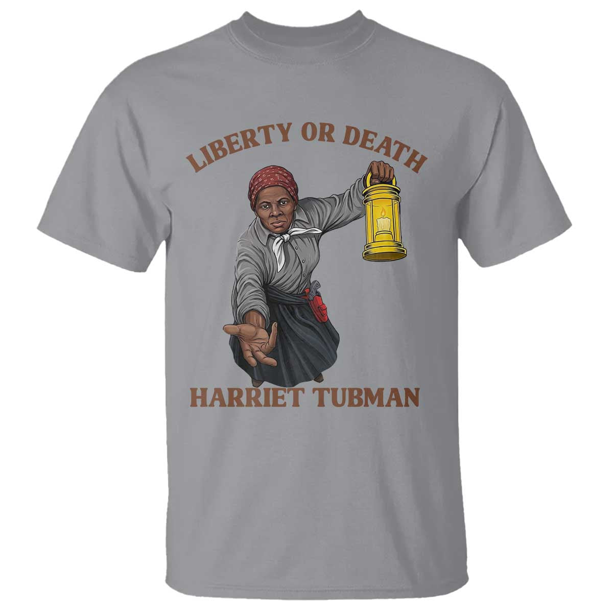 Harriet Tubman Freedom Quote T Shirt Liberty Or Death - African Pride