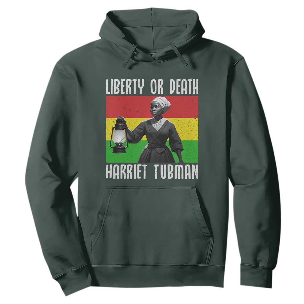 Harriet Tubman Women Leadership Hoodie Liberty Or Death
