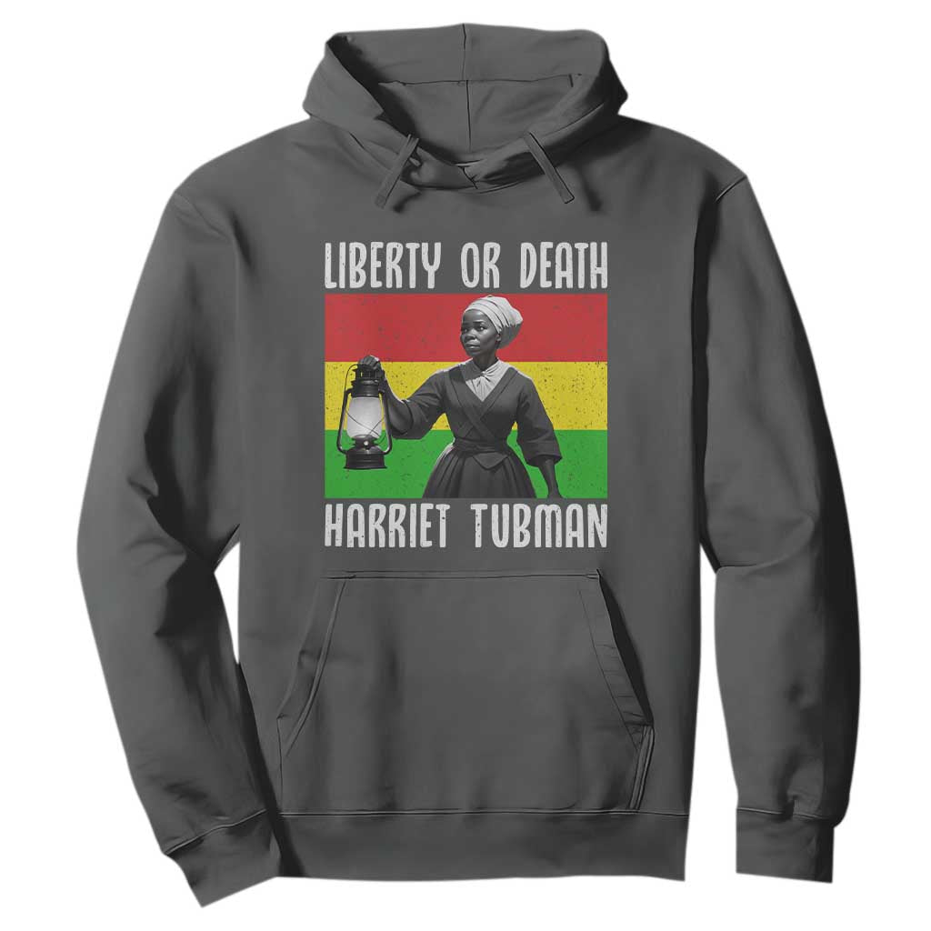 Harriet Tubman Women Leadership Hoodie Liberty Or Death