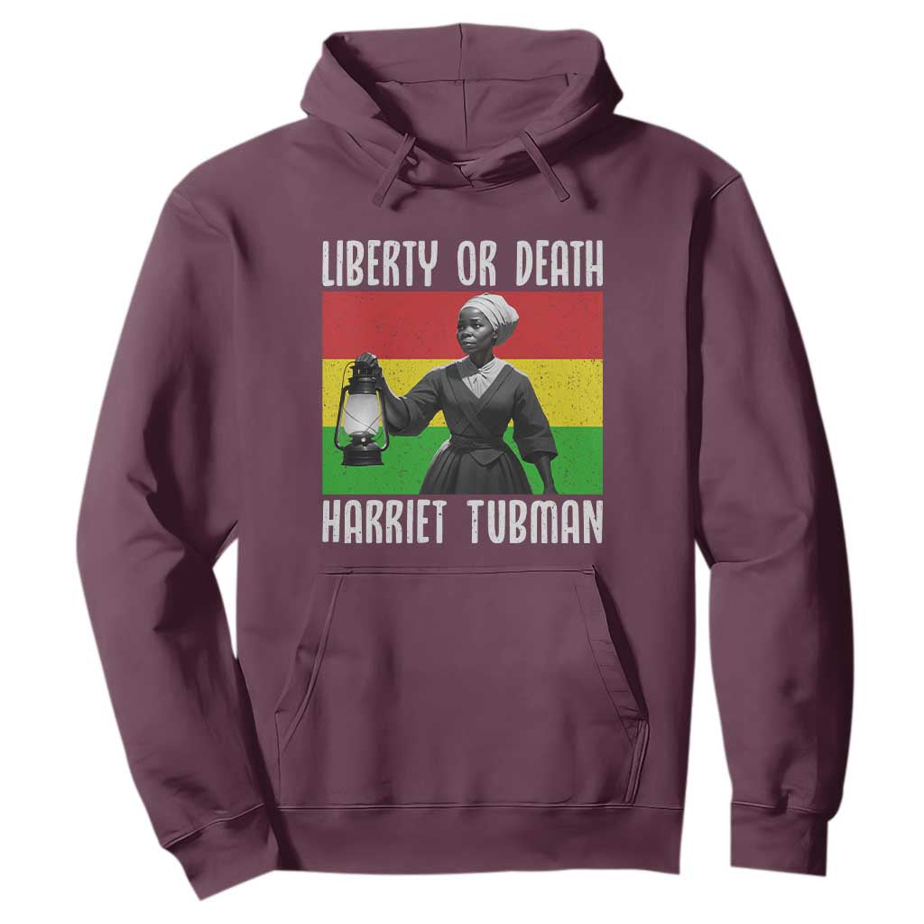 Harriet Tubman Women Leadership Hoodie Liberty Or Death