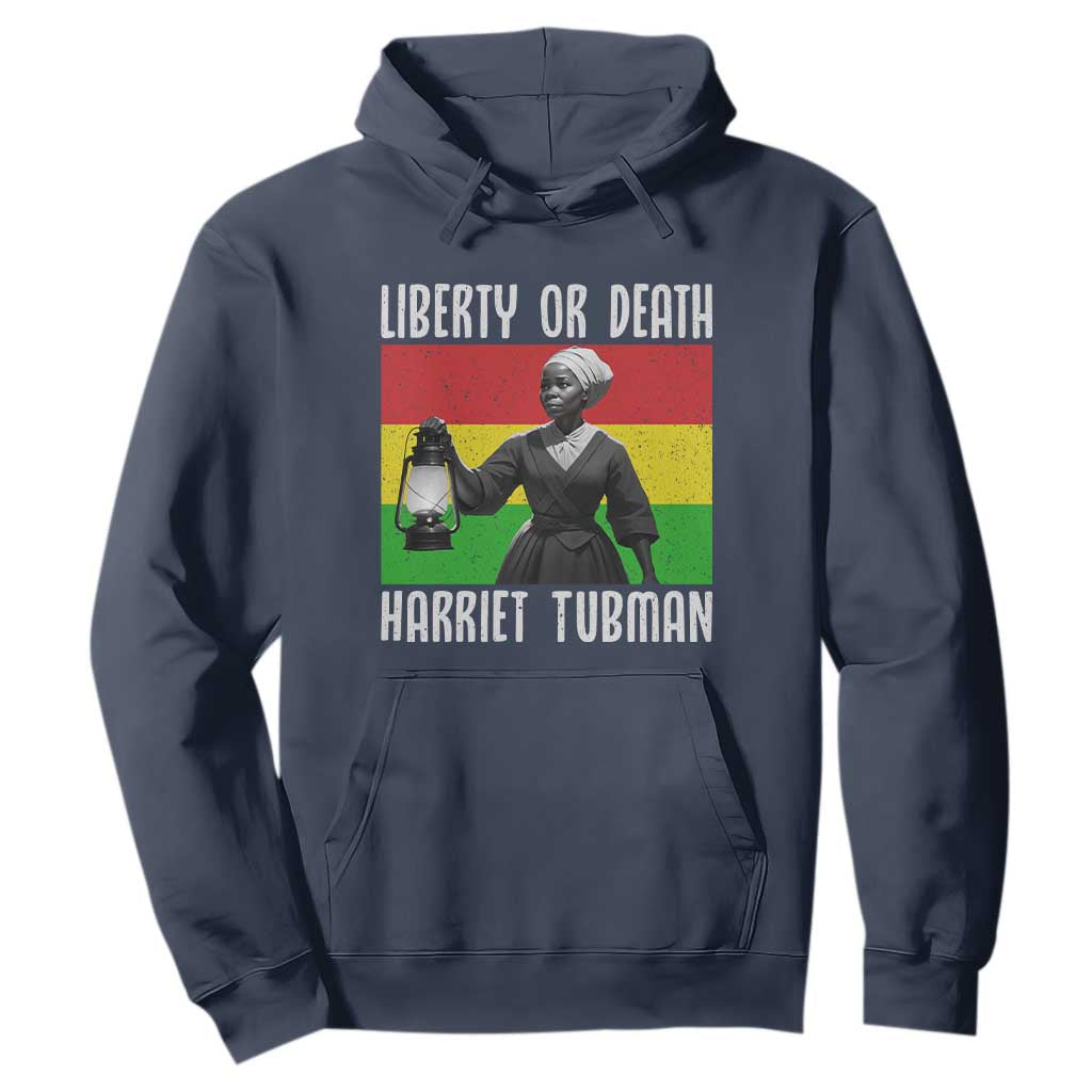 Harriet Tubman Women Leadership Hoodie Liberty Or Death