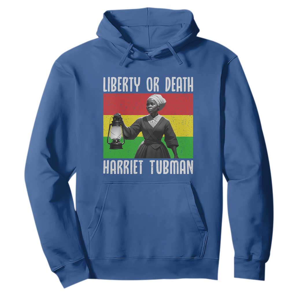 Harriet Tubman Women Leadership Hoodie Liberty Or Death