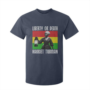 Harriet Tubman Women Leadership T Shirt For Kid Liberty Or Death