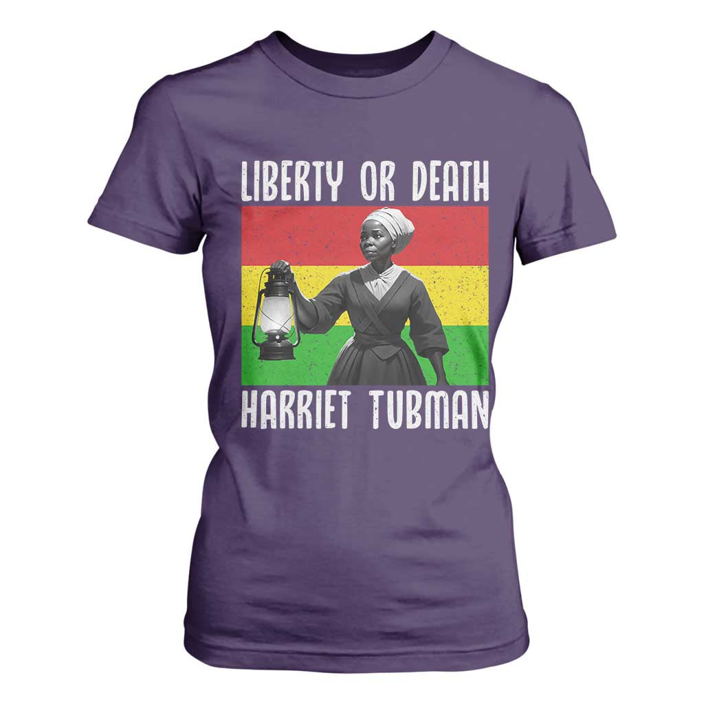 Harriet Tubman Women Leadership T Shirt For Women Liberty Or Death