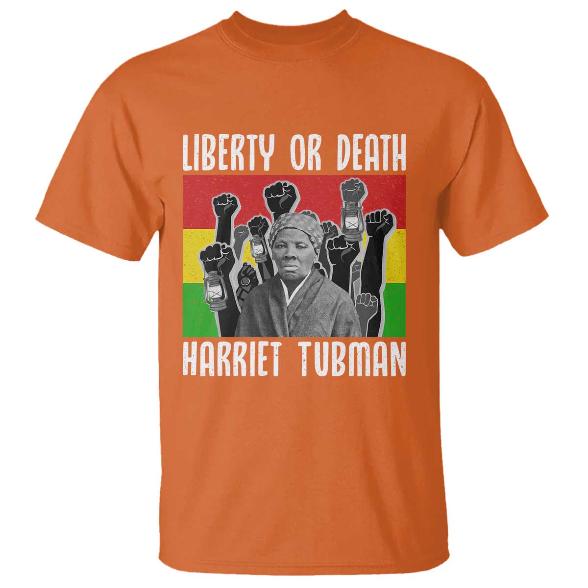 Harriet Tubman T Shirt Liberty Or Death Women Empowerment Quote - African Pride