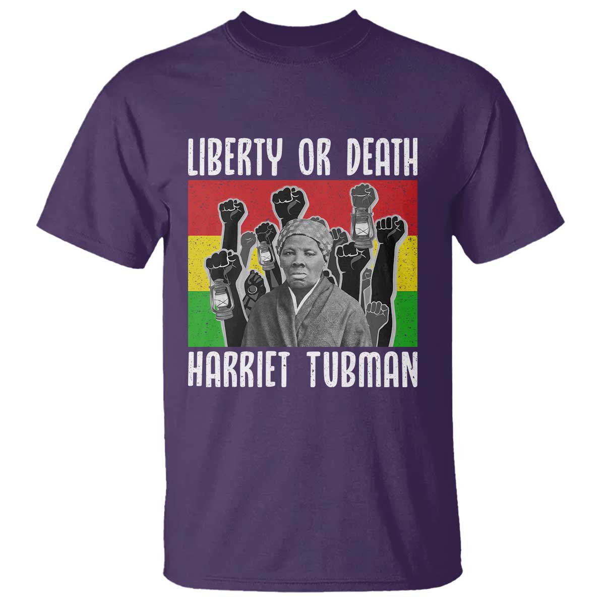 Harriet Tubman T Shirt Liberty Or Death Women Empowerment Quote - African Pride