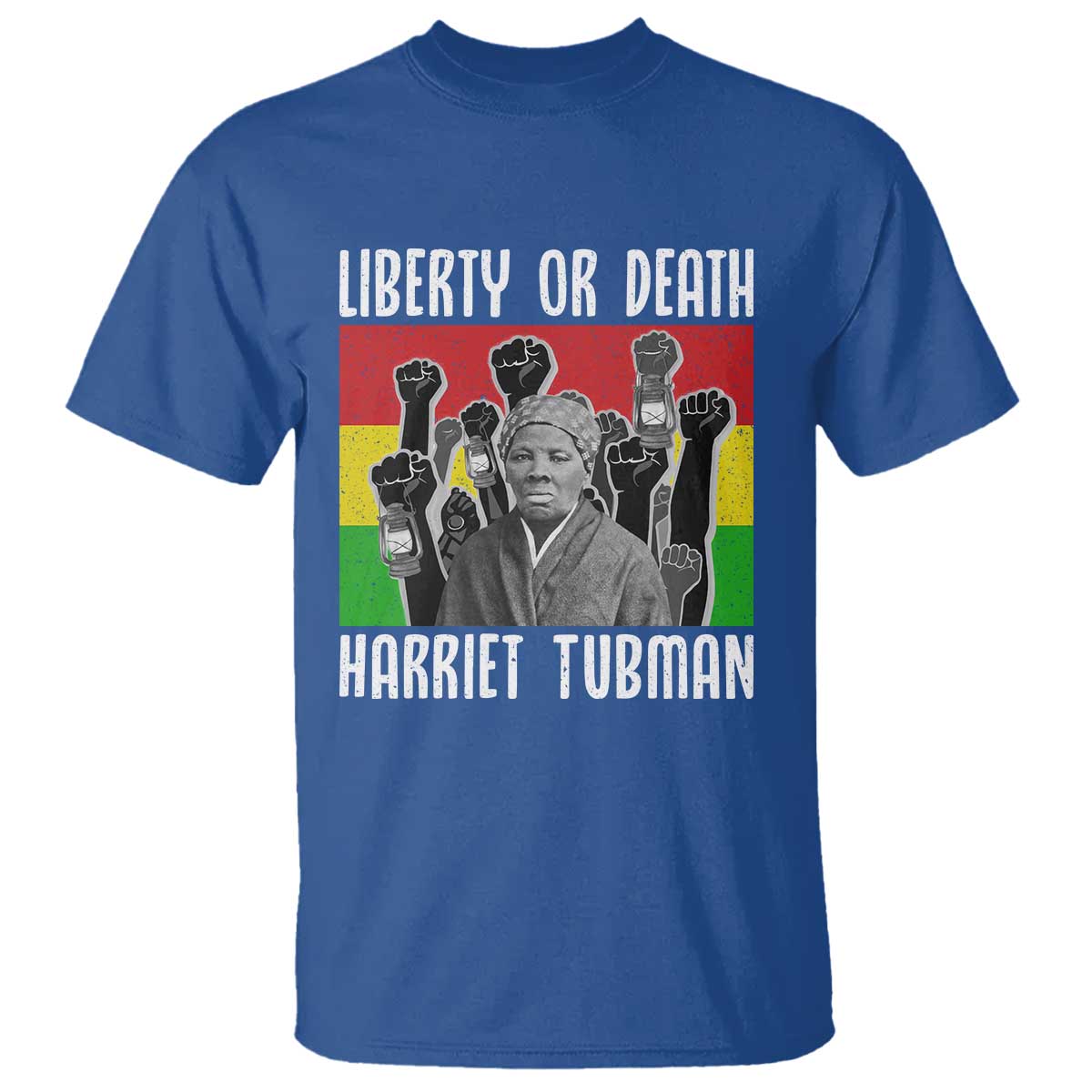Harriet Tubman T Shirt Liberty Or Death Women Empowerment Quote - African Pride