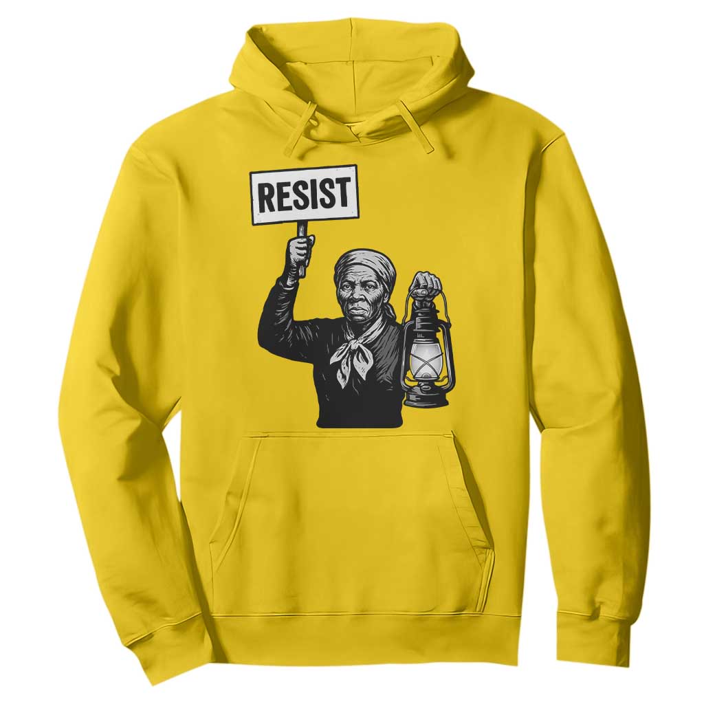 Harriet Tubman Says Resist Hoodie Women Empowerment Quote - African Pride