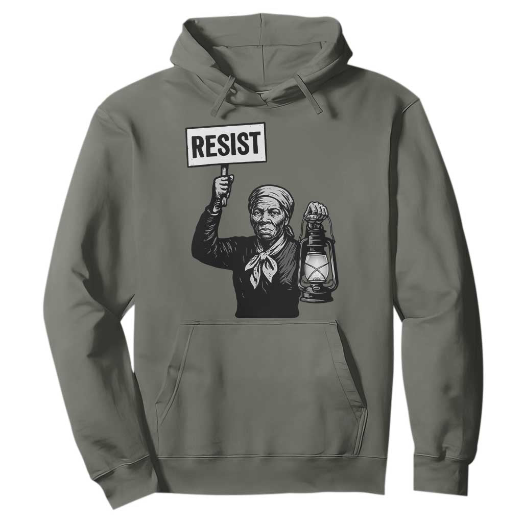 Harriet Tubman Says Resist Hoodie Women Empowerment Quote - African Pride