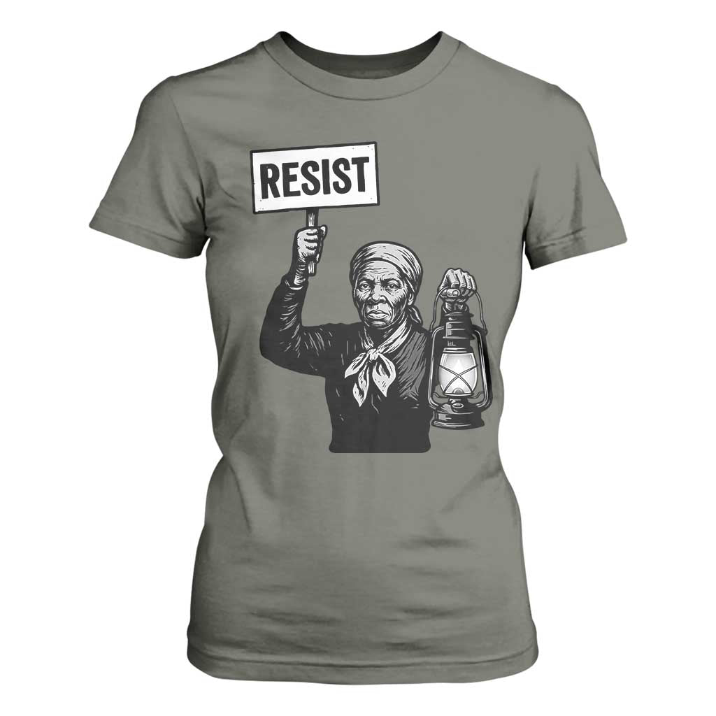 Harriet Tubman Says Resist T Shirt For Women Women Empowerment Quote - African Pride