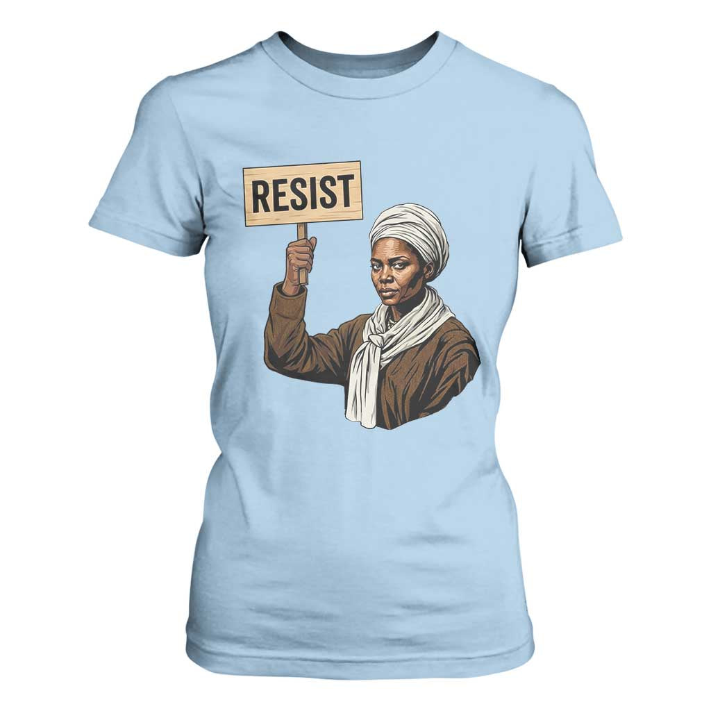 Funny Harriet Tubman Says Resist T Shirt For Women Black Pride Inspiration Gift - African Pride