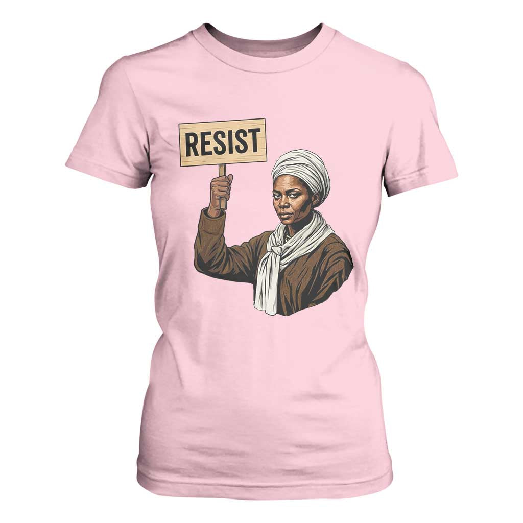 Funny Harriet Tubman Says Resist T Shirt For Women Black Pride Inspiration Gift - African Pride